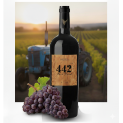 Bouteille 442 Pech Naut, vin rouge AOP Malepère 2023 - Cave Vendéole