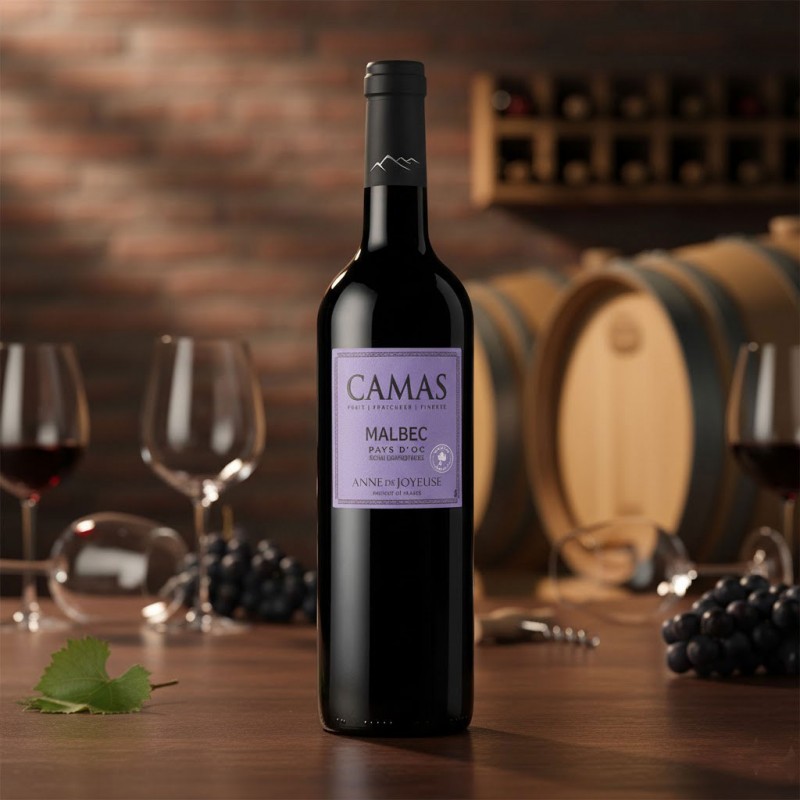 Bouteille Camas Malbec Vin rouge - Anne de Joyeuse.