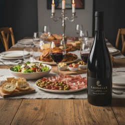 Bouteille Lassalle fût de chêne vin rouge - Anne de joyeuse.